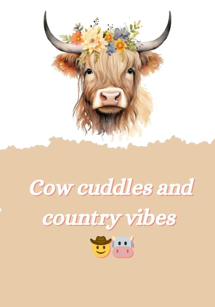 cow captions